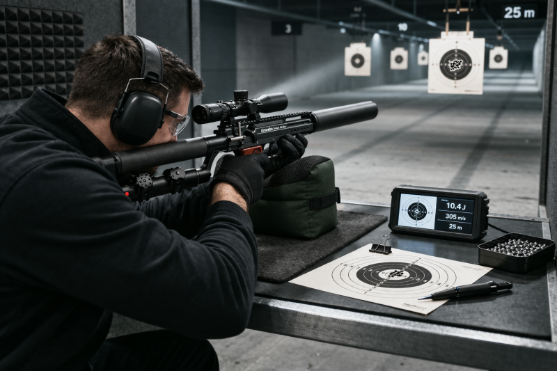 Пристрелка винтовки