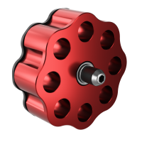 Magazine assembled 7,62 slug (метал. красный)