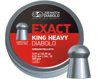 Пули JSB Exact King Heavy Diabolo MKII 6,35мм 2,2г (300шт)