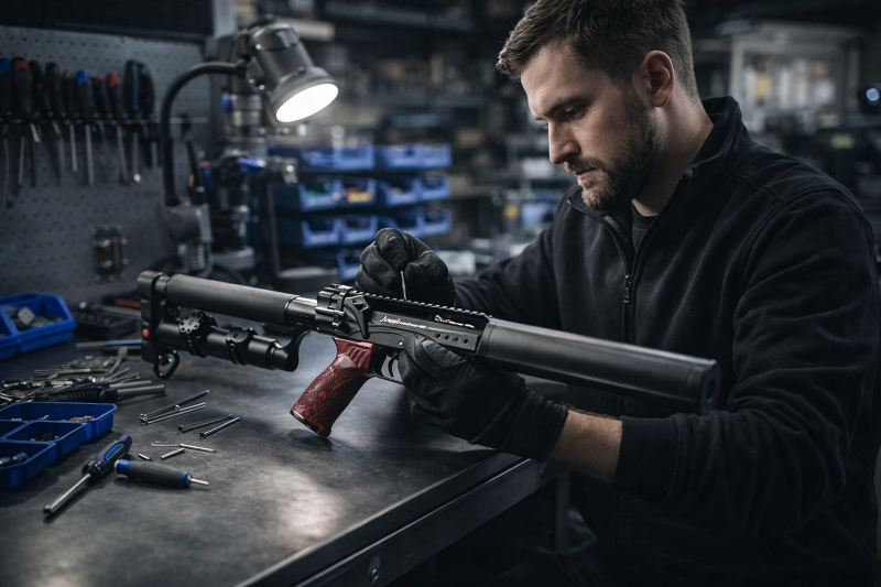 Настройка винтовки