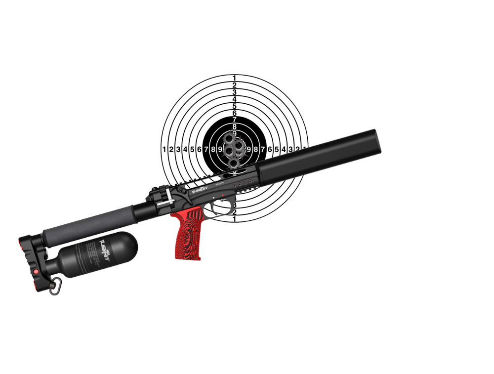 PCP пневматическая винтовка Леший 2