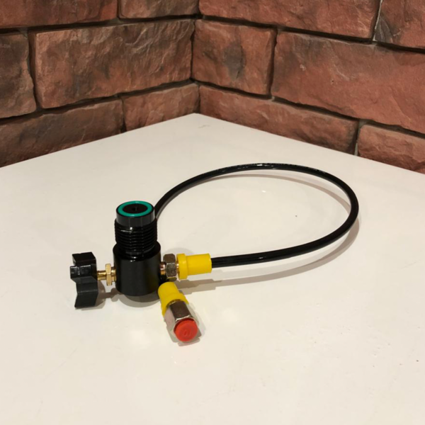 Заправочная станция №1 без манометра, концовка под резьбу G 1/8