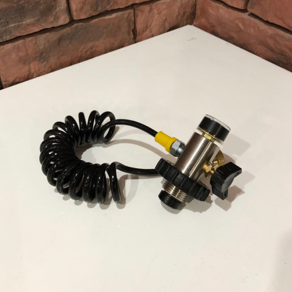 Заправочная станция №9 с манометром FX, поворотная (что позволяет её Вам устанавливать в удобном положении на баллоне либо колбе ВД).