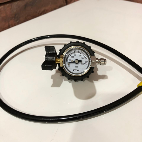 Заправочная станция ВД №5 с манометром FX, поворотная (что позволяет устанавливать в любом для Вас положении на баллоне ВД).